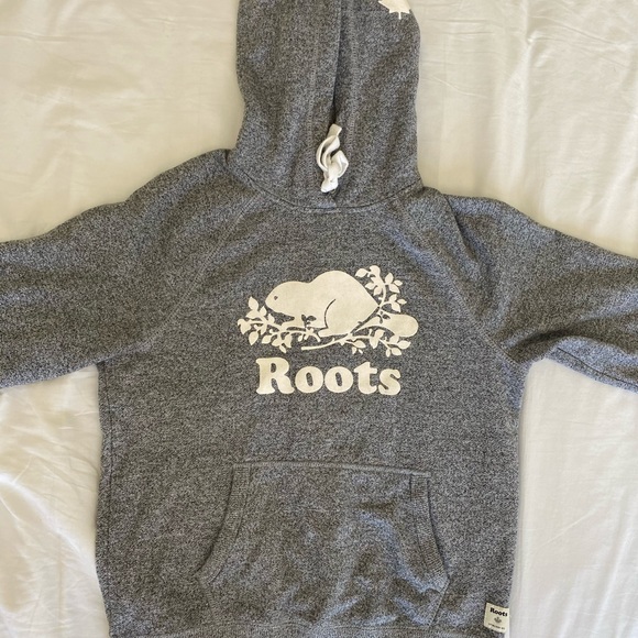 Roots women’s hoodie in grey - Picture 2 of 5
